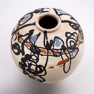 Vase rond Lassaad Metoui