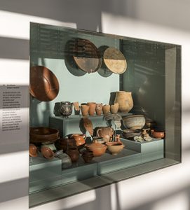 Boutique de potier au musée de Saint-Romain-en-Gal