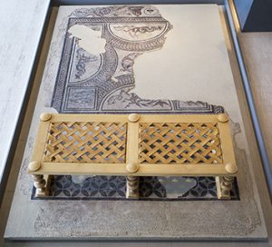 Chambre à coucher-cubiculum au musée de Saint-Romain-en-Gal