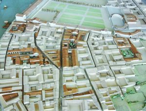 Maquette quartier de Saint-Romain-en-Gal
