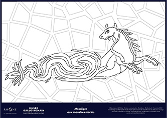 image du coloriage du montre marin